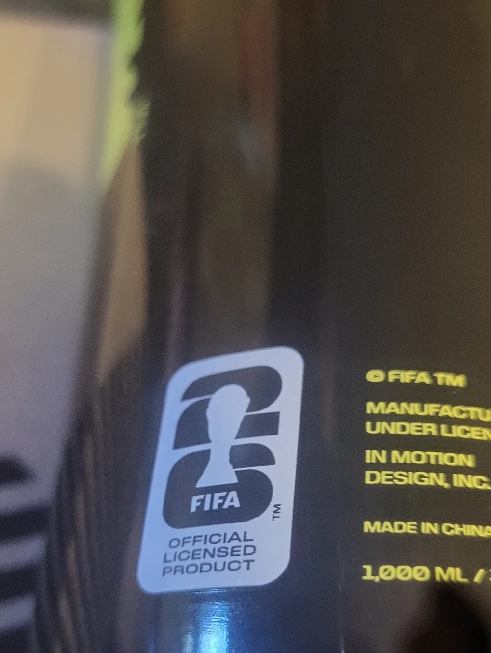 Fifa World Cup Black 32 Oz Limited Edition Sending Dust Cover Not  Fifa Etc